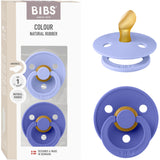 Bibs Hush/Grape Pacifier Colour 2-Pack Anatomical Latex