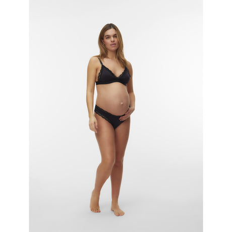 Mama;licious Black Black Mlreece Panties 2-P
