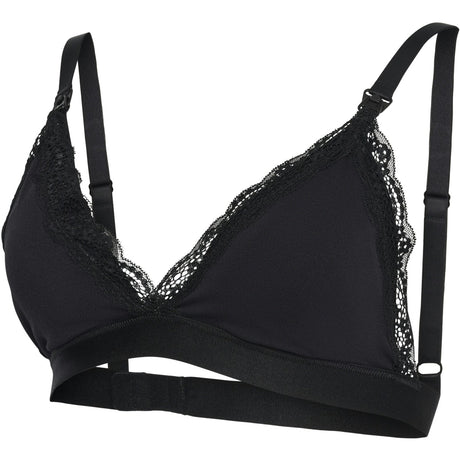 Mama;licious Black Mlreece Feed Me Bra 2F