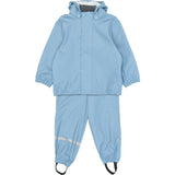Mikk-Line Faded Denim Pu Rain Set W/O Susp.