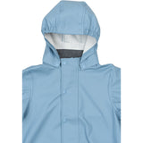 Mikk-Line Faded Denim Pu Rain Set W/O Susp.