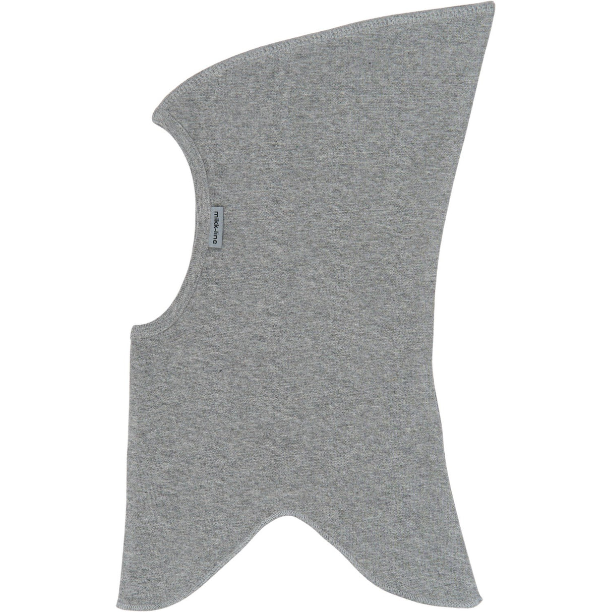 Mikk-Line Light Grey Melange Cotton Fullface Tip
