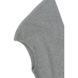 Mikk-Line Light Grey Melange Cotton Fullface Tip