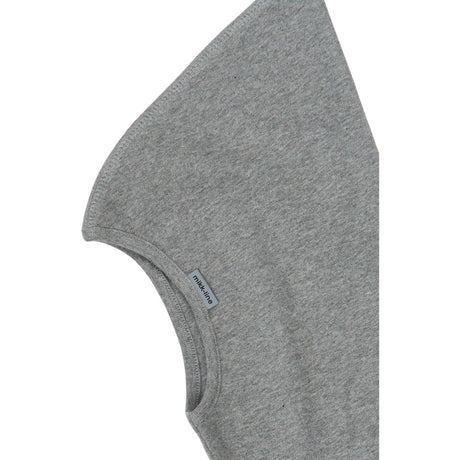 Mikk-Line Light Grey Melange Cotton Fullface Tip