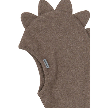 Mikk-Line Melange Denver Cotton Balaclava Dino - Single
