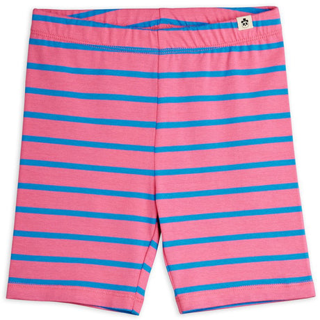 Mini Rodini Pink Stripe Yd Bike Shorts
