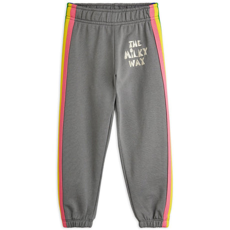 Mini Rodini Grey The Milky Way Rainbow Panel Sweatpants