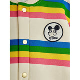 Mini Rodini Multi Ritzratz Stripe Baby Onesie