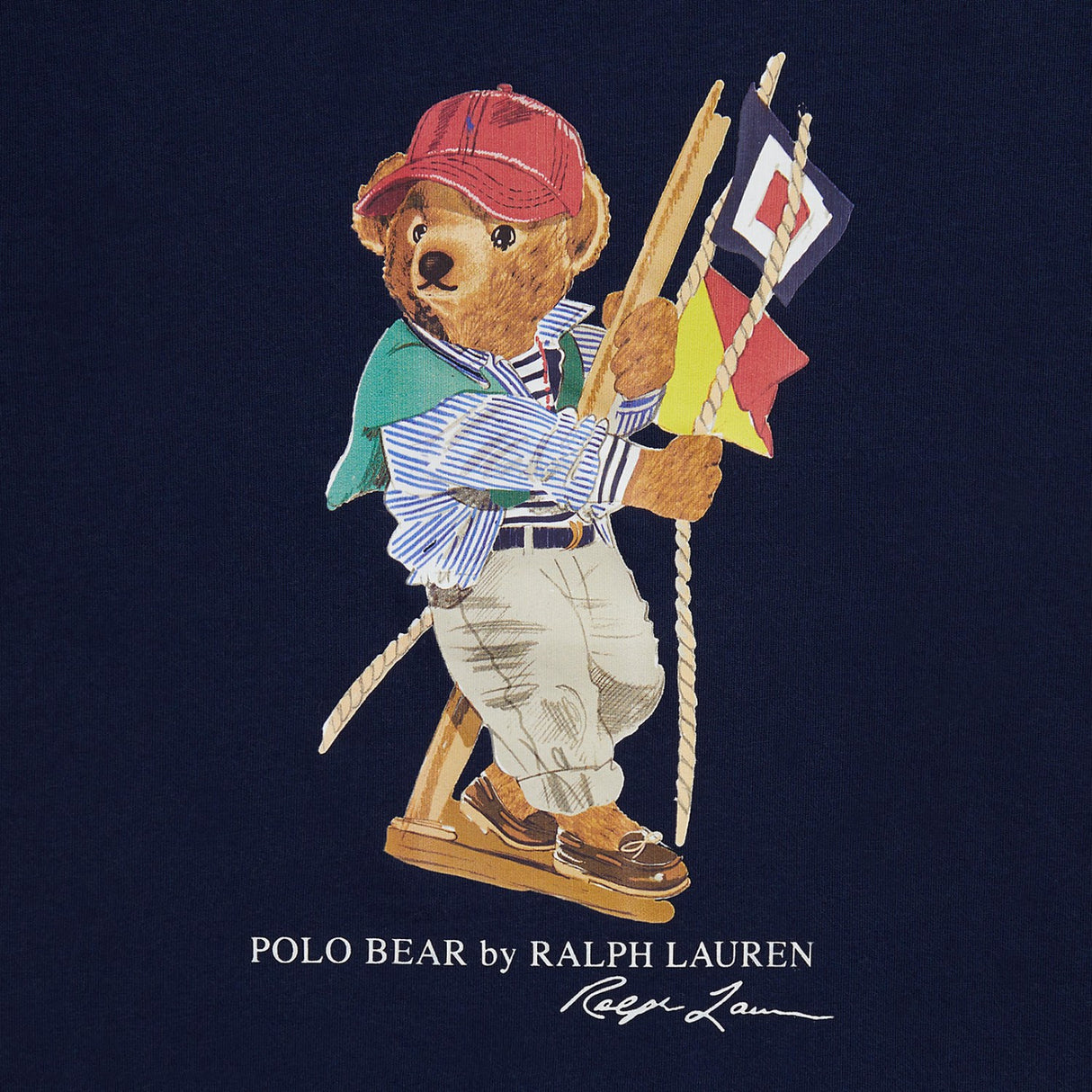 Polo Ralph Lauren Sp26 Bear Newport Navy T-Shirt