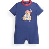 Ralph Lauren Baby Light Navy Shortall