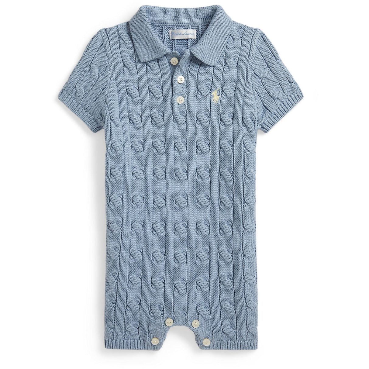 Ralph Lauren Baby Vessel Blue Shortall