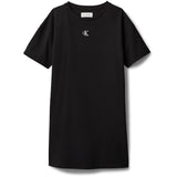 Calvin Klein 1716 Black Ck Monogram Tee Dress
