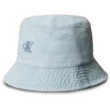 Calvin Klein Bleach Out Wash Denim Bucket Hat
