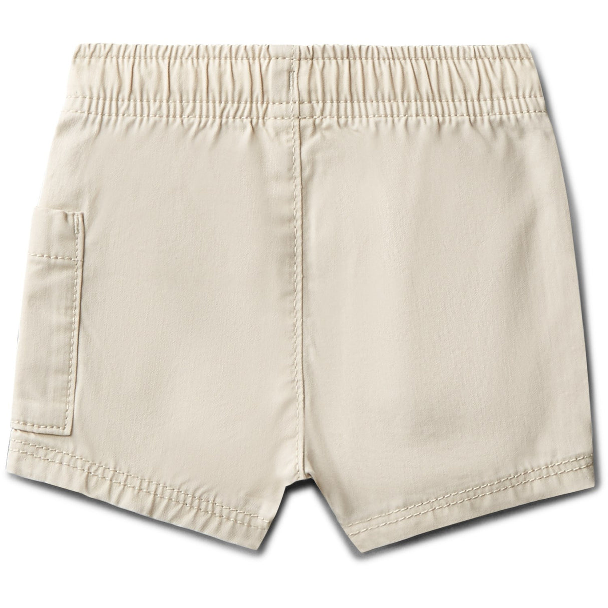 Calvin Klein Oatmeal Cotton Twill Shorts