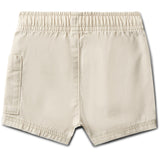 Calvin Klein Oatmeal Cotton Twill Shorts