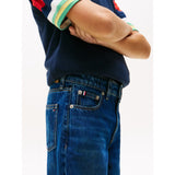 Tommy Hilfiger Darkused Barrel Dark Blue Jeans