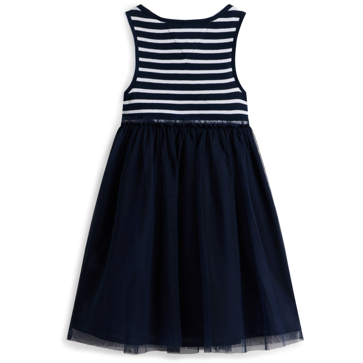 Tommy Hilfiger Dark Night Navy Lg Combi Tulle Dress