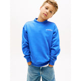 Tommy Hilfiger Empire Blue Monotype Graphic Sweatshirt