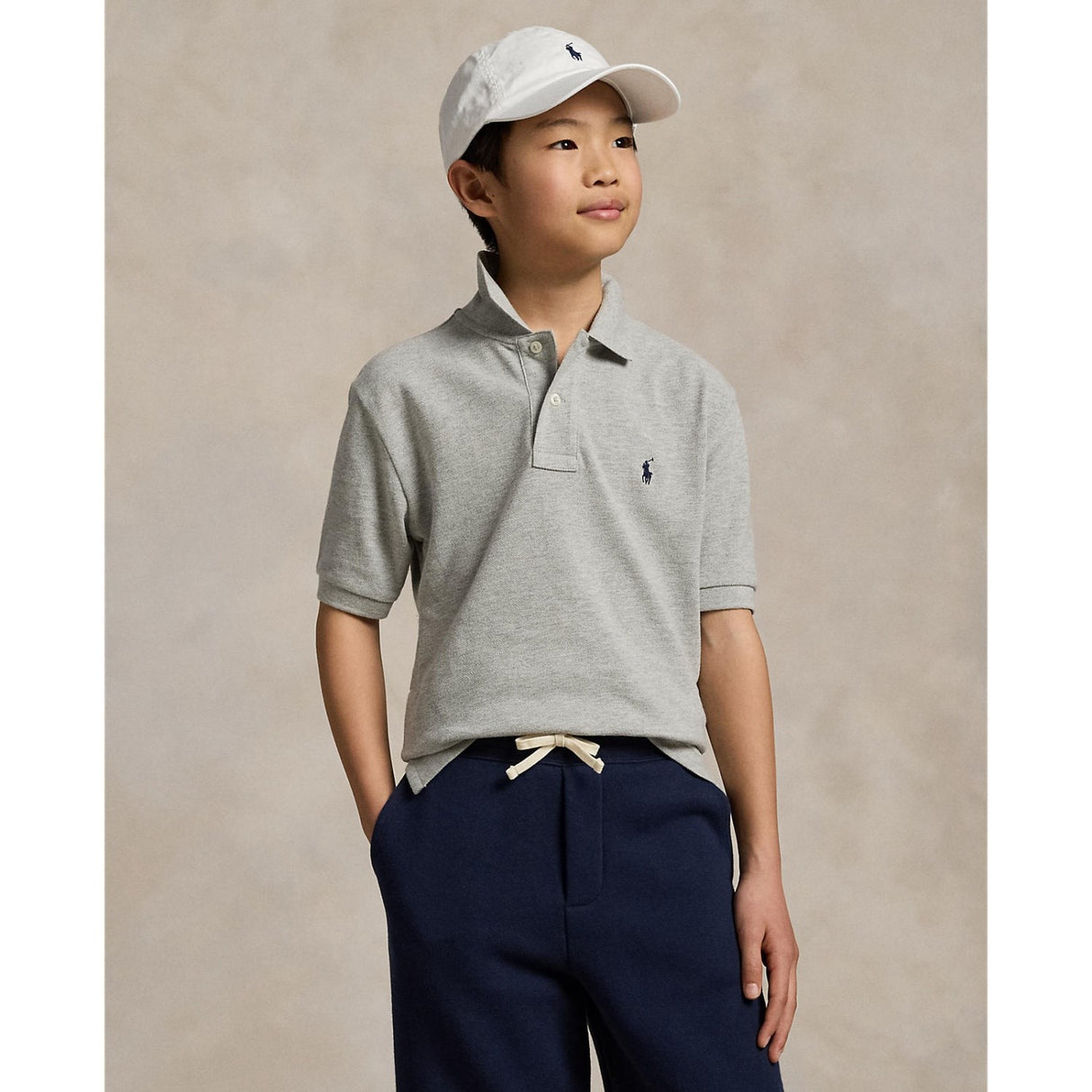 Polo Ralph Lauren New Grey Heather Polo Shirt