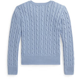 Polo Ralph Lauren Chambray Blue W/ Metallic Cardigan