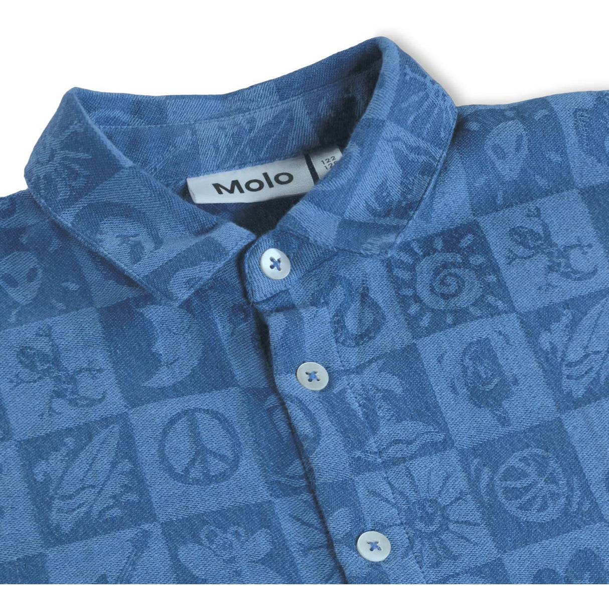 Molo Symbol Check Richie Blouse