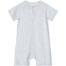 Serendipity Mist/Offwhite Baby Short Suit Stripe