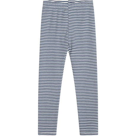 Serendipity Navy/Offwhite Stripe Leggings