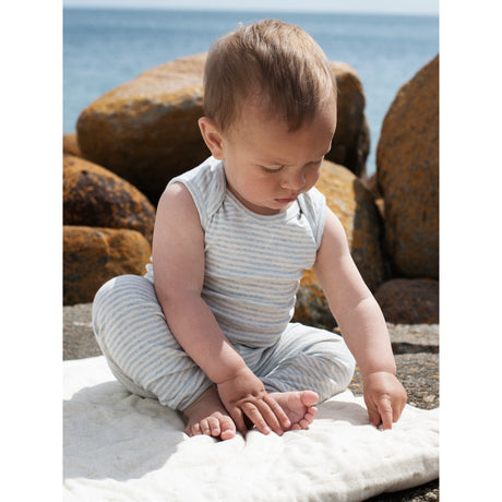 Serendipity Mist/Offwhite Baby Leggings Stripe