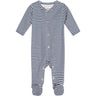Serendipity Navy/Offwhite Newborn Stripe Suit