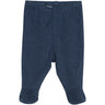 Serendipity Navy Newborn Pants W. Feet