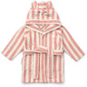 LIEWOOD Coral Blush / Creme De La Creme Stripe Lily Bathrobe