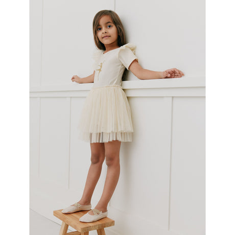 Sofie Schnoor X Luksusbaby Cream White Estelle Gymsuit