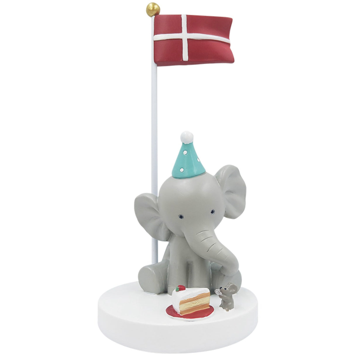 Kids by Friis Bordflag, Elefant With Mus Og Kage