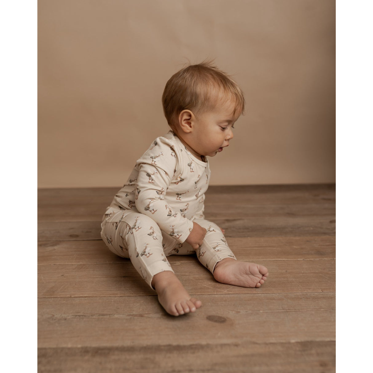 Hanevild Summer Sand Goose Romper - Baby