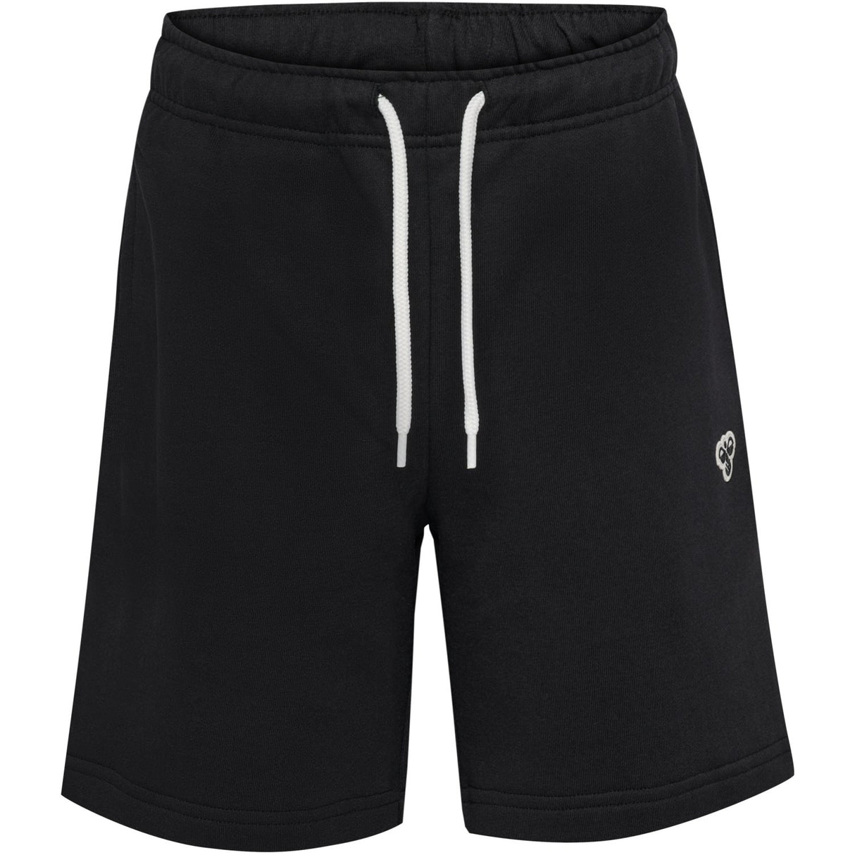 Hummel Black Jr Loose Sweat Shorts Bee