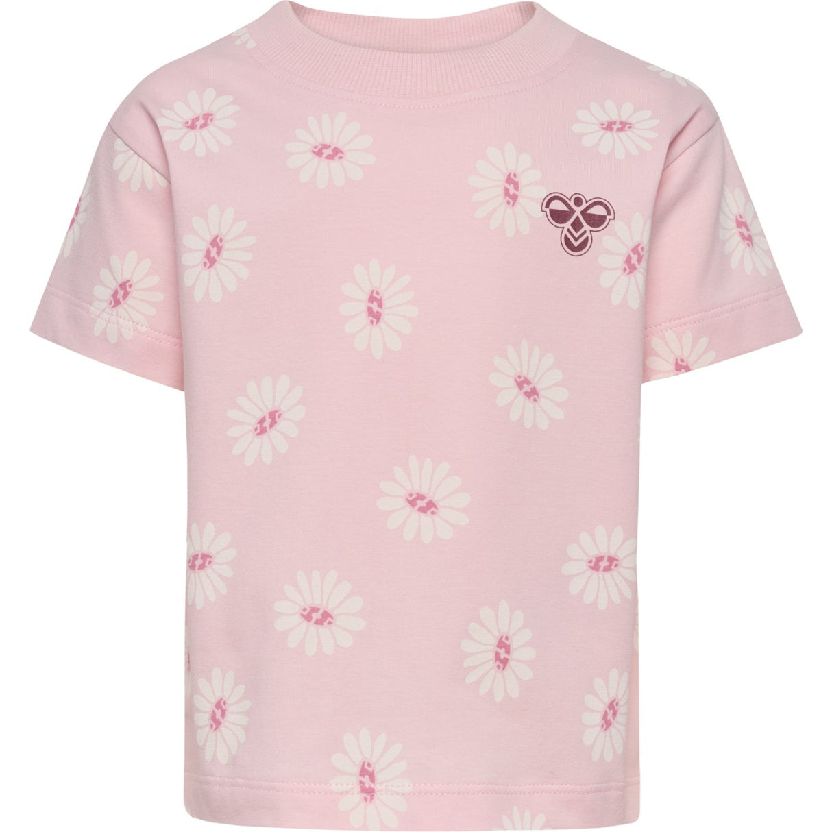 Hummel Pale Lilac Mini Loose Flower T-Shirt S/S