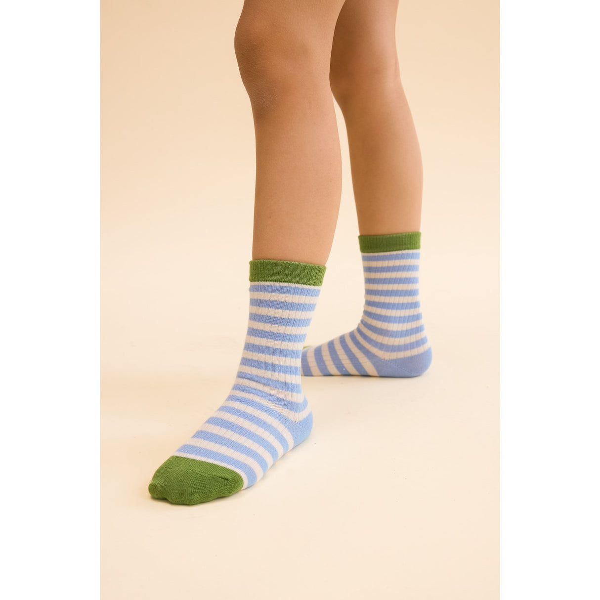 Flöss Blue Stripe Mix 2-pack Vilde Socks 2-pack