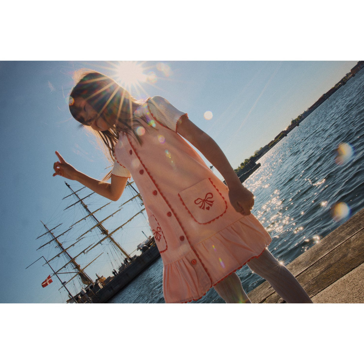 Flöss Soft Rose Elina Dress