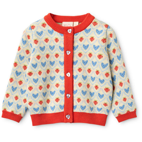 Flöss Berry Heart Mix Lea Cardigan