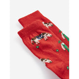 Bobo Choses Red Farm Adventure All Over Short Socks