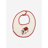Bobo Choses Red Adventure Farm Bib Set X2