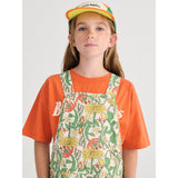 Bobo Choses Offwhite Color Herbalist All Over Woven Dungaree