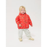 Bobo Choses Red Farm Adventure All Over Reversible Anorak