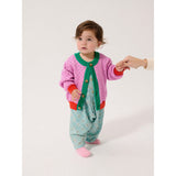 Bobo Choses Multicolor Color Block Open Work Cardigan