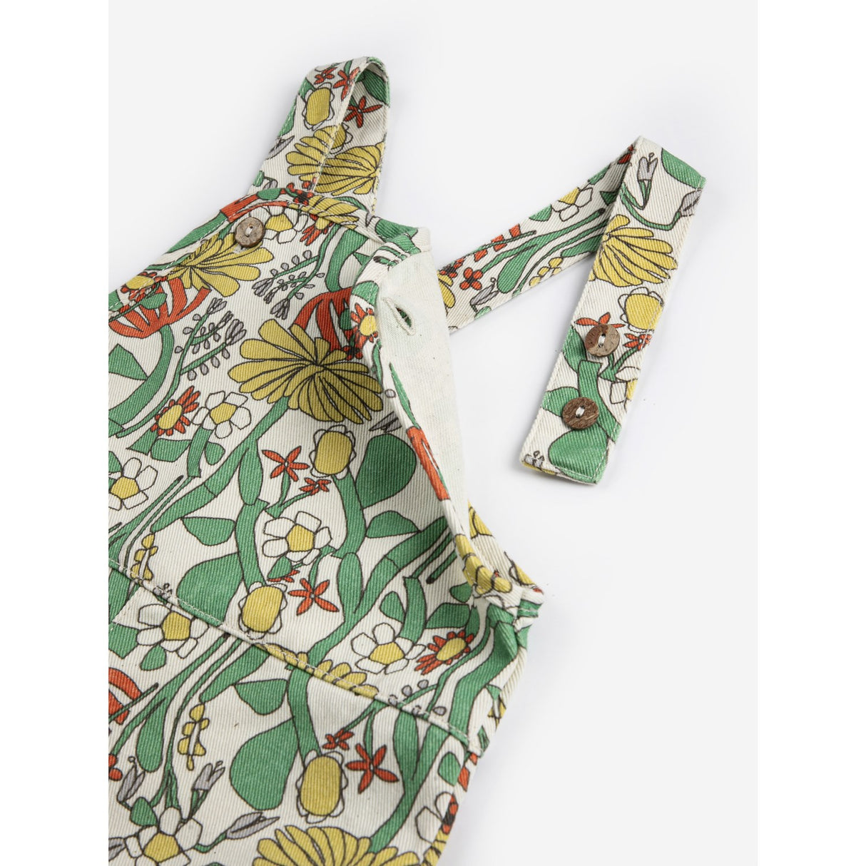 Bobo Choses Multicolor Color Herbalist All Over Dungaree