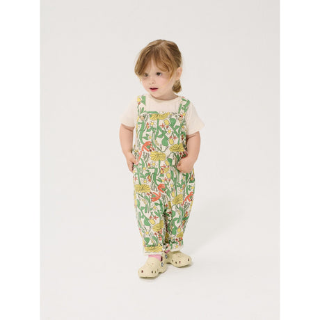 Bobo Choses Multicolor Color Herbalist All Over Dungaree