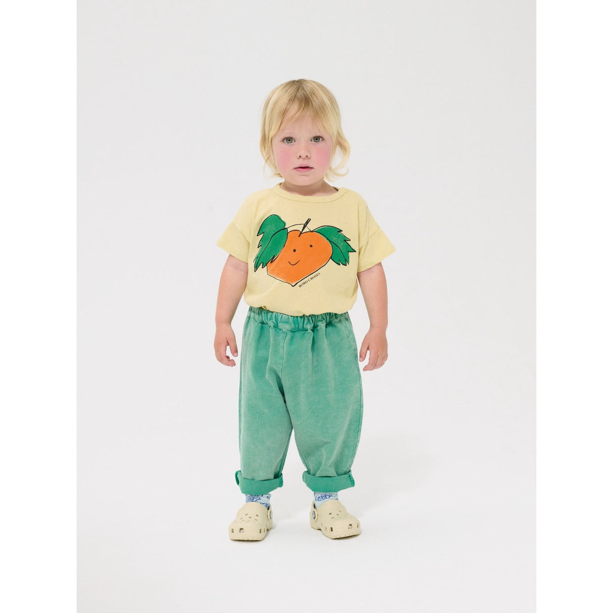 Bobo Choses Yellow Curious Turnip T-Shirt