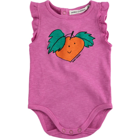 Bobo Choses Fuchsia Tangerine Ruffled Body