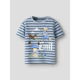 Name It Blue Fog Nmmmiall Emil Ss Nreg Top Box Sky