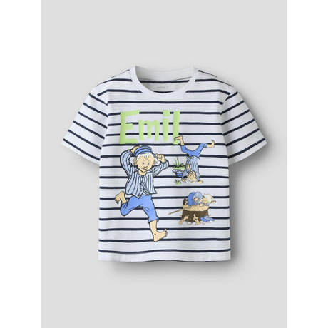 Name It Bright White Nmmmiall Emil Ss Nreg Top Box Sky